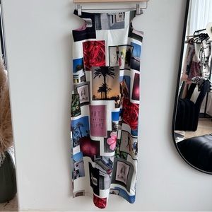 Mallorca inspired patterned skirt